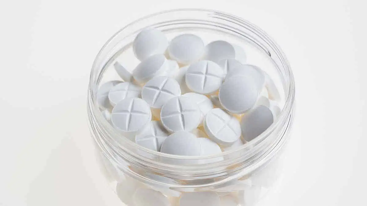 Zinc supplementation pills
