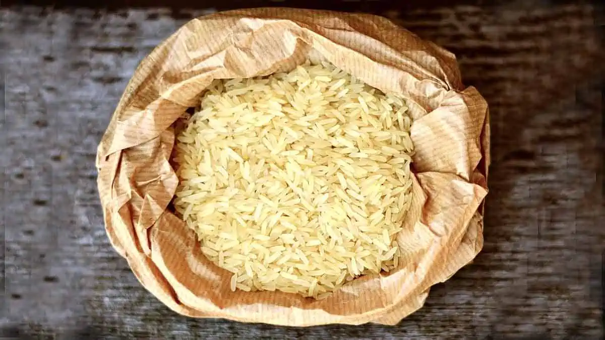 fiber in rice
