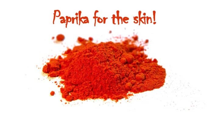Use paprika in dressings & other recipies to keep your skin young!