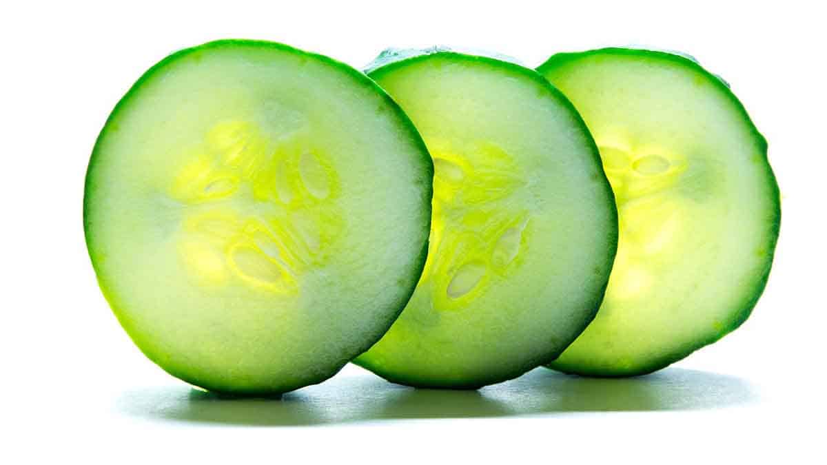 the best time to eat cucumber for weight loss is before a calorie-dense meal.