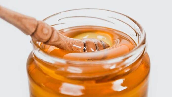 What's the sugar content of honey?