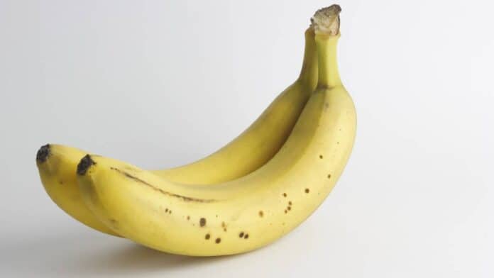 What's the zinc content of a banana?