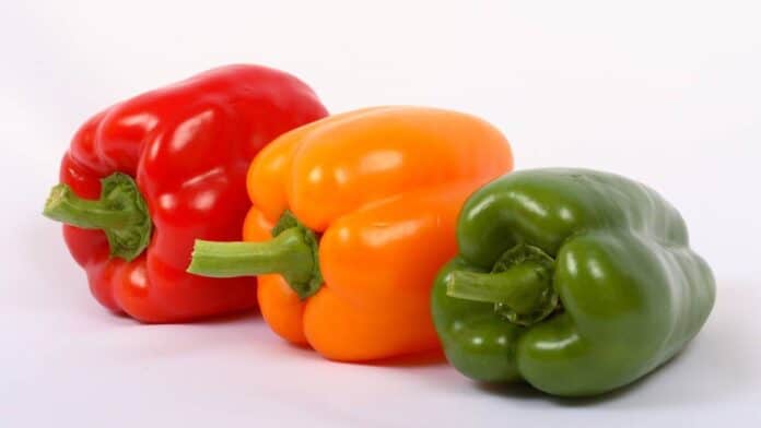 How much fiber is in a pepper?