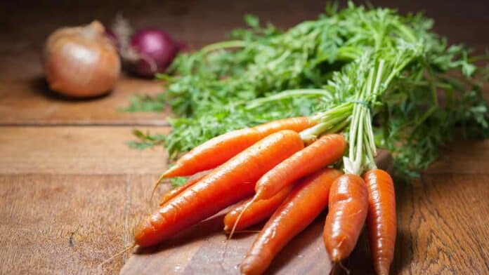 Carrots are great dietary sources of vitamin K.
