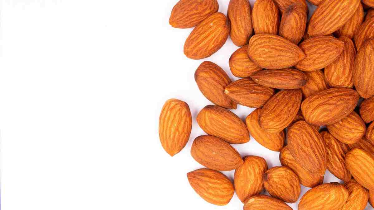 almonds are rich in healthy fats