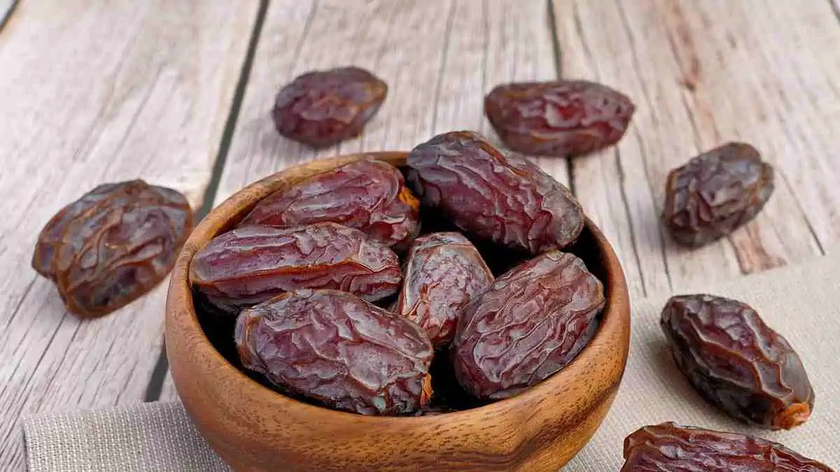 Dates are good dietary sources of iron!
