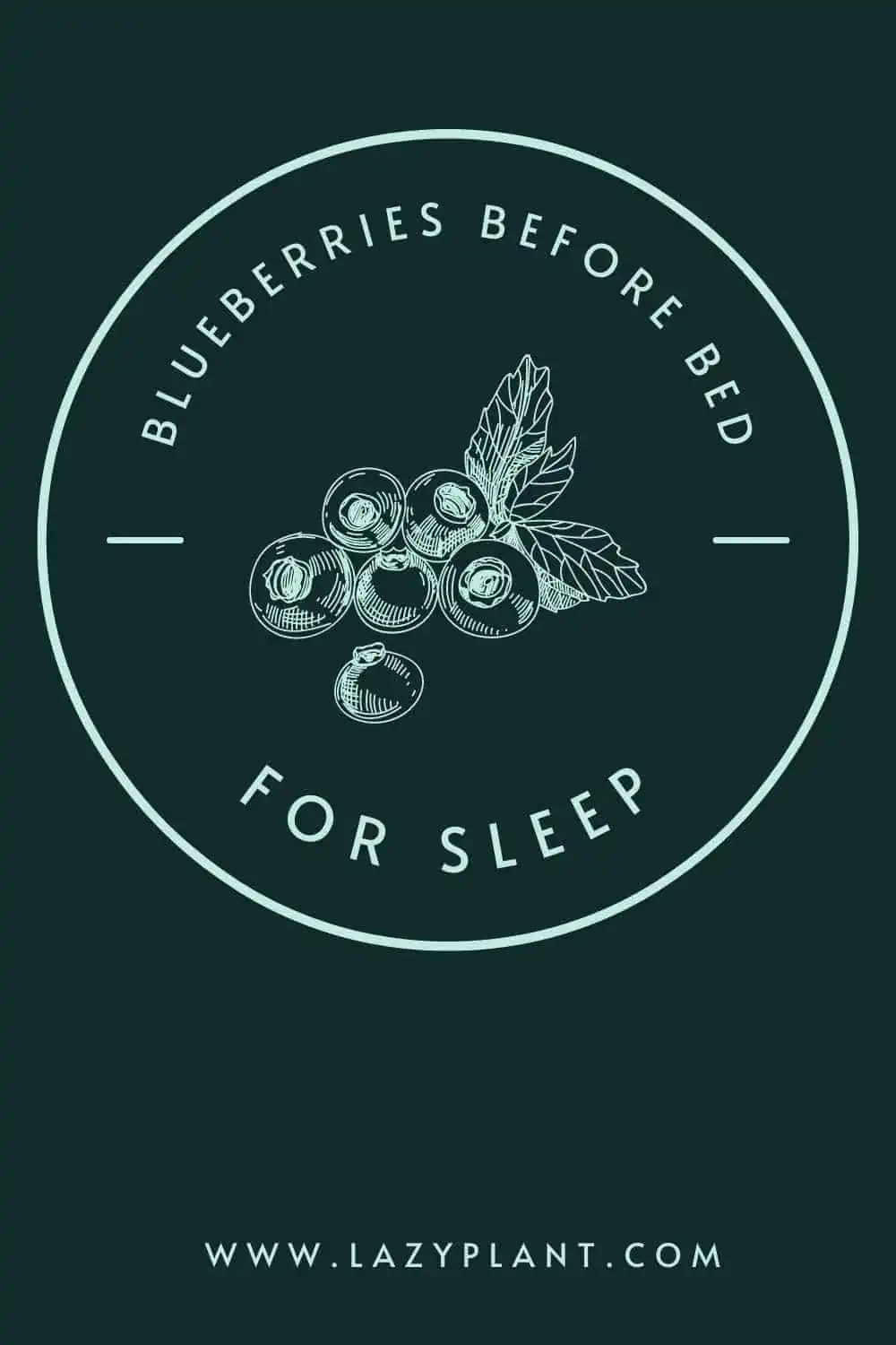 Eating raw blueberries before going to bed can help with weight loss and enhance the quality of sleep.