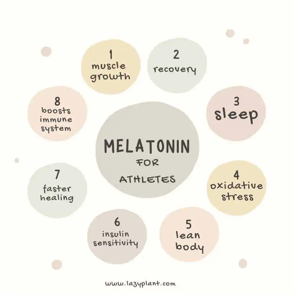 Benefits of melatonin for athletes