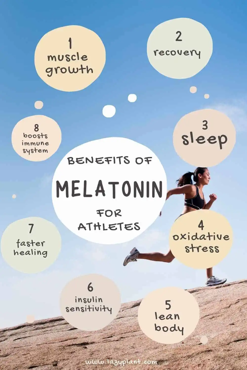 8 reasons why athletes need high doses of melatonin