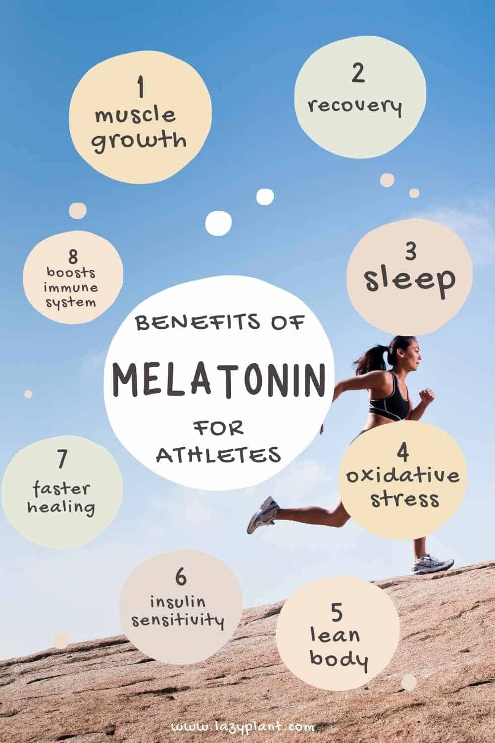 8 reasons why athletes need high doses of melatonin