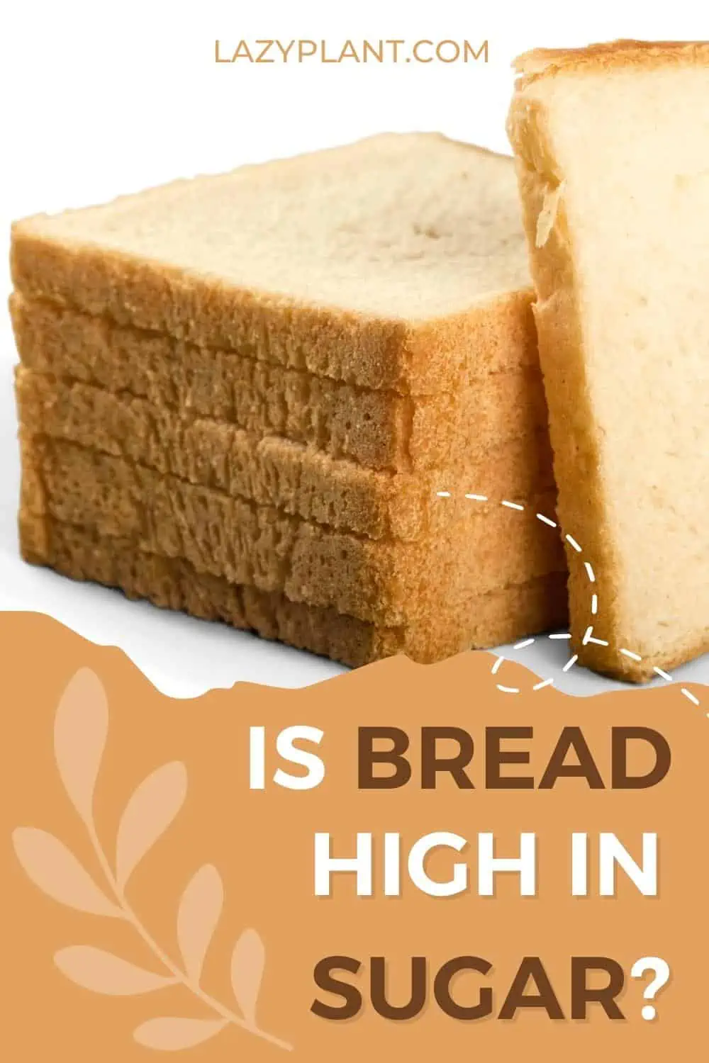 Among bread varieties, which one has the smallest sugar content?
