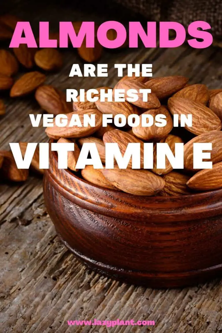 Almonds the richest Vegan Source of Vitamin E LazyPlant