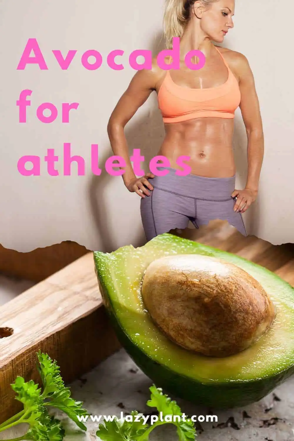 A post-workout avocado sandwich is beneficial for athletes.