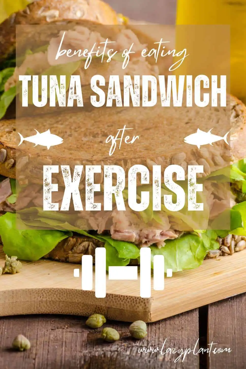 Eating a tuna sandwich after exercise supports muscle recovery!