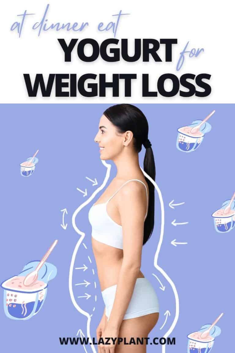 Yogurt before bed supports weight loss LazyPlant