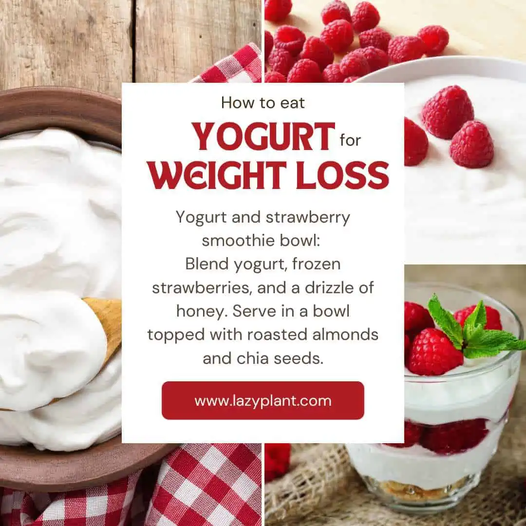 The best dinner for weight loss is YOGURT.