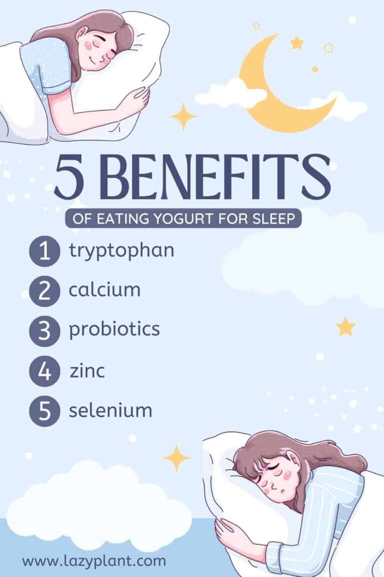Eat yogurt before bed for a good night's sleep LazyPlant