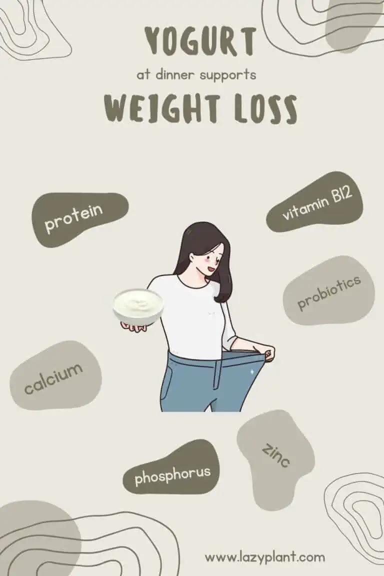 Yogurt before bed supports weight loss LazyPlant