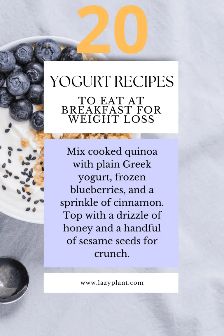 How to eat yogurt for breakfast for weight loss? - LazyPlant