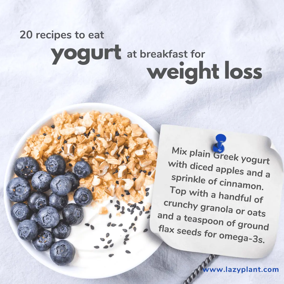 How to prepare the ultimate breakfast for weight loss with yogurt?