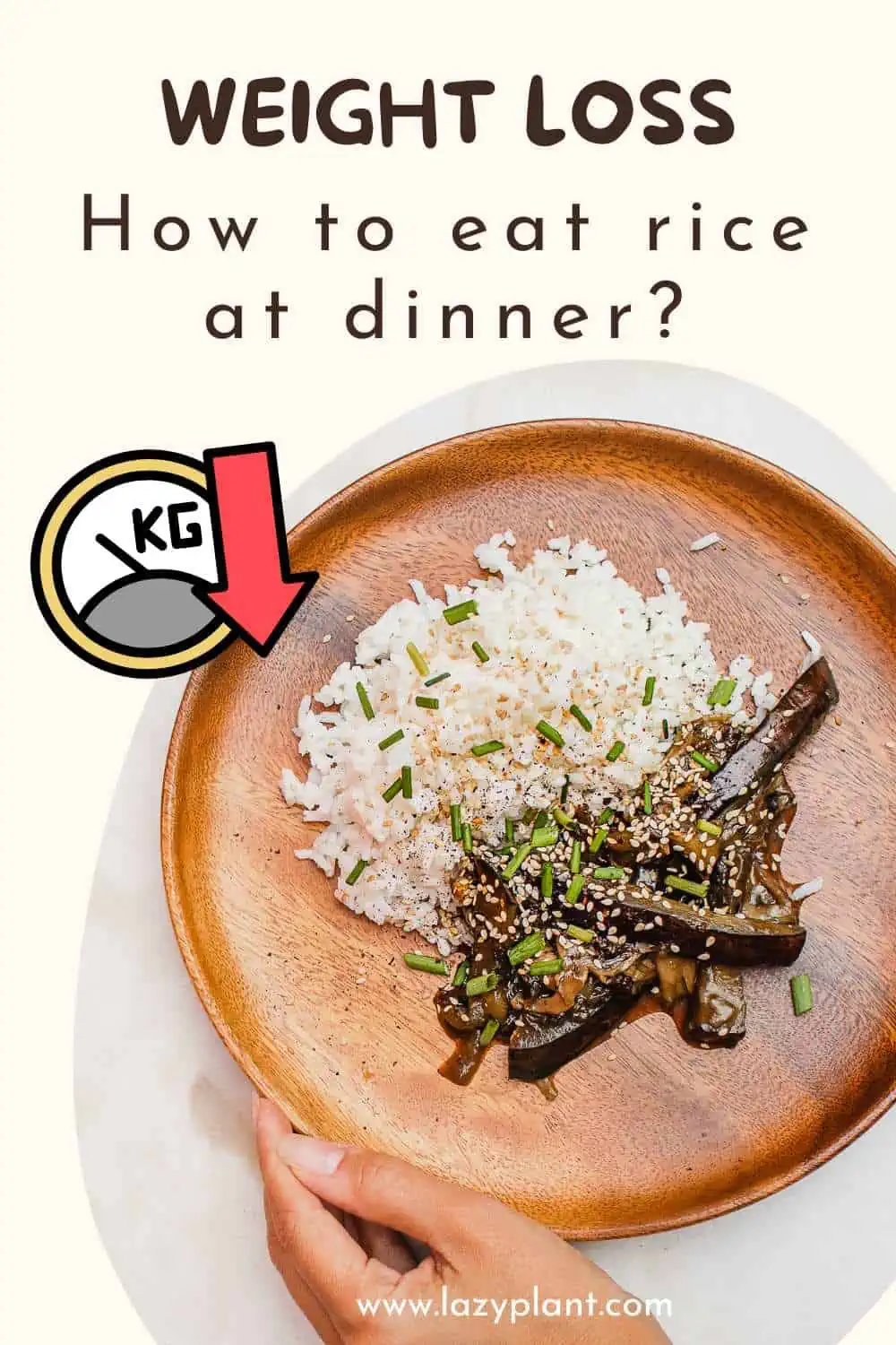 How to cook rice at dinner for weight loss?