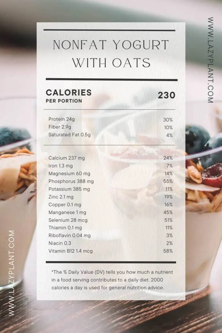 Eat Oats with Greek Yogurt for Weight Loss LazyPlant