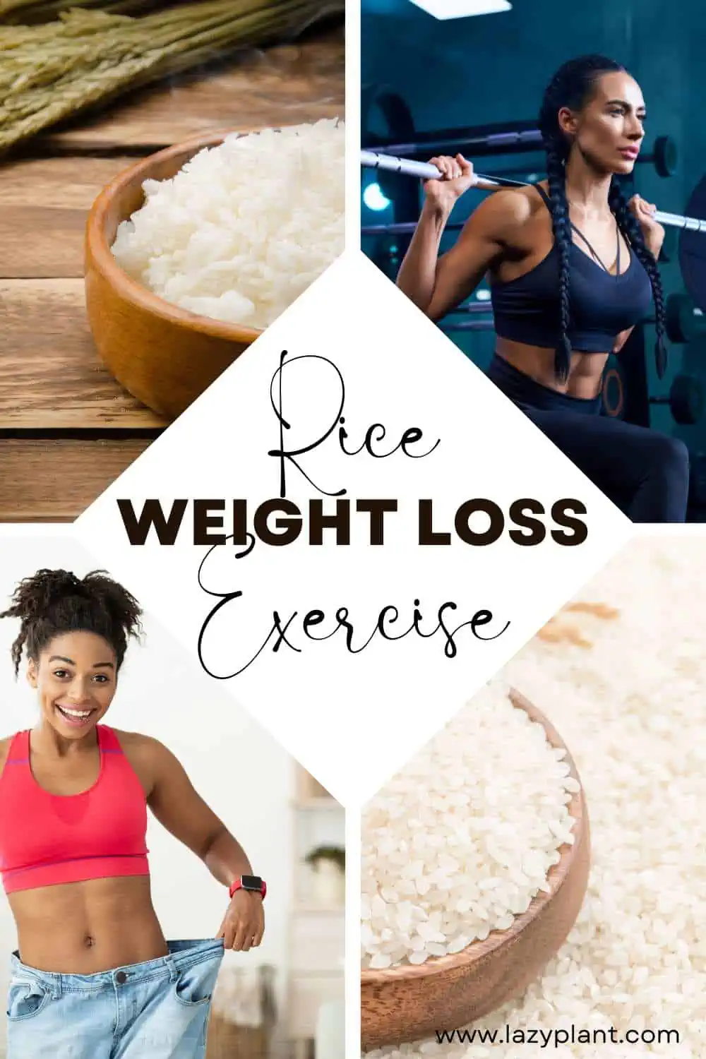 White rice is a great post-workout meal. Only then, even 1–2 cups support weight loss and muscle growth.
