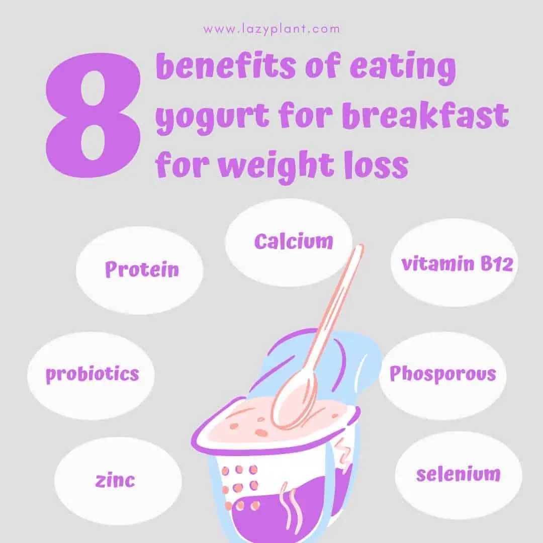 How to eat yogurt for breakfast for weight loss?
