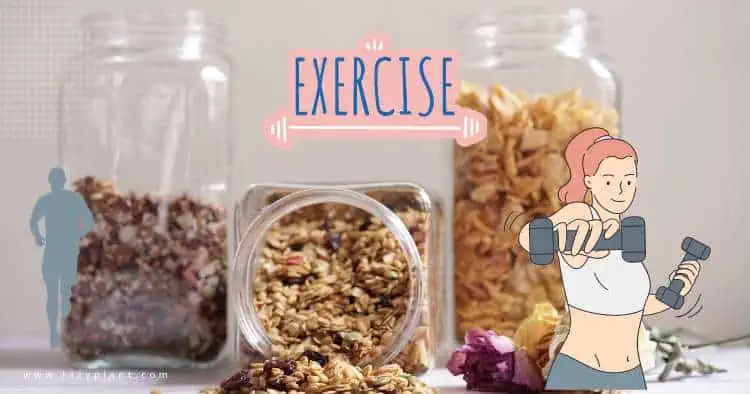 Benefits of eating muesli before or after exercise!