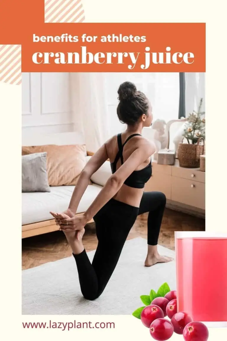 Why should athletes drink cranberry juice before/after exercise