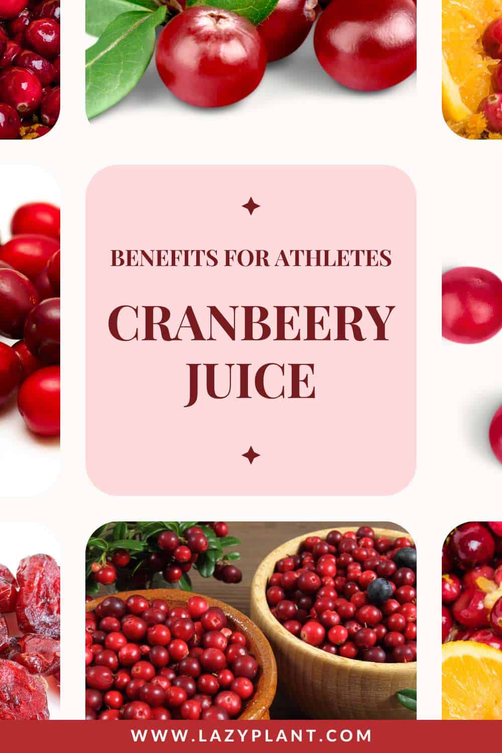 Why should athletes drink cranberry juice before/after exercise