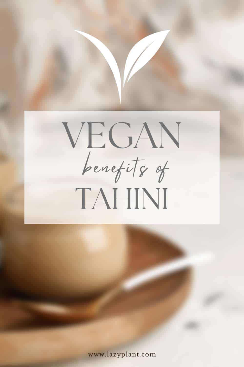 Why should vegans eat tahini regularly?