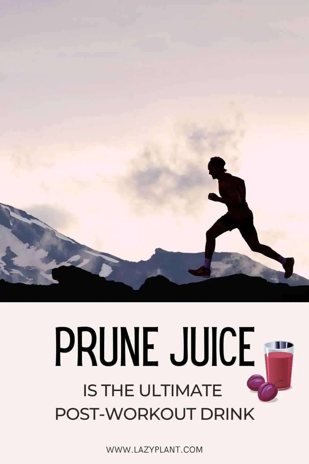 Benefits of drinking prune juice after exercise for athletic performance.