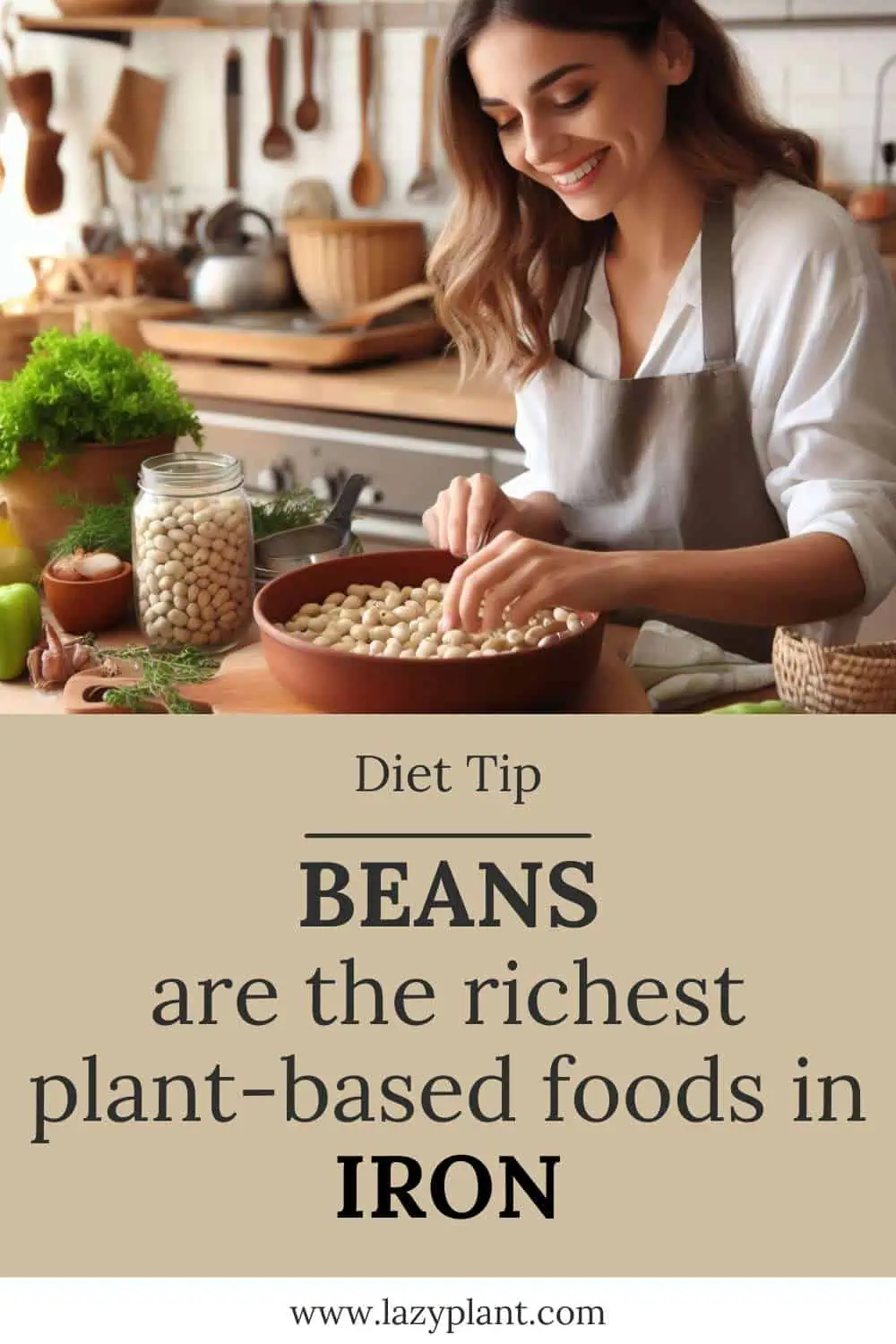 Can vegetarians & vegans depend on beans for Iron?