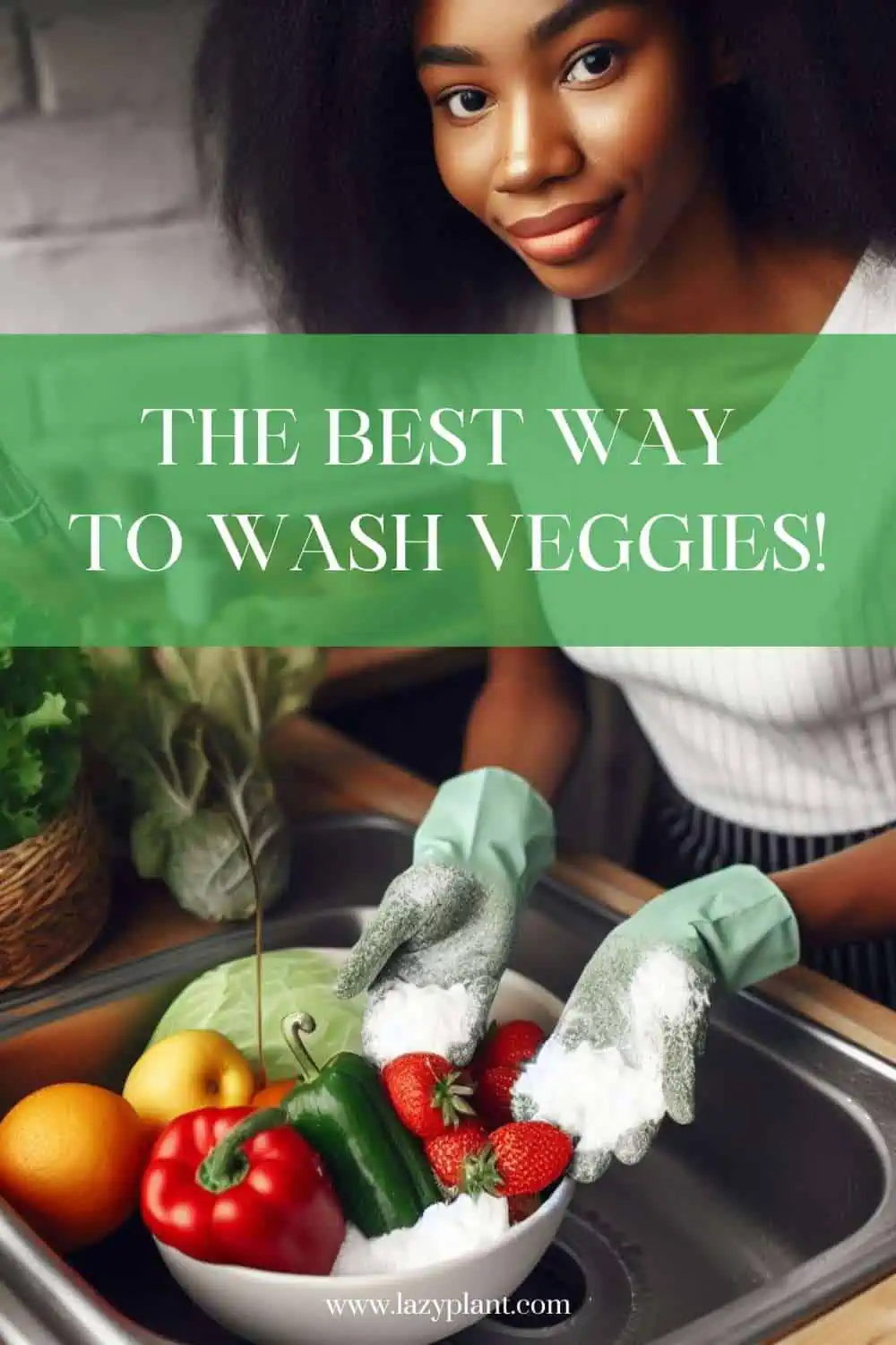 The best way to wash veggies!