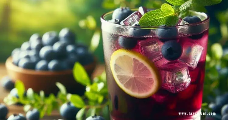 Benefits of blueberry juice for constipation.