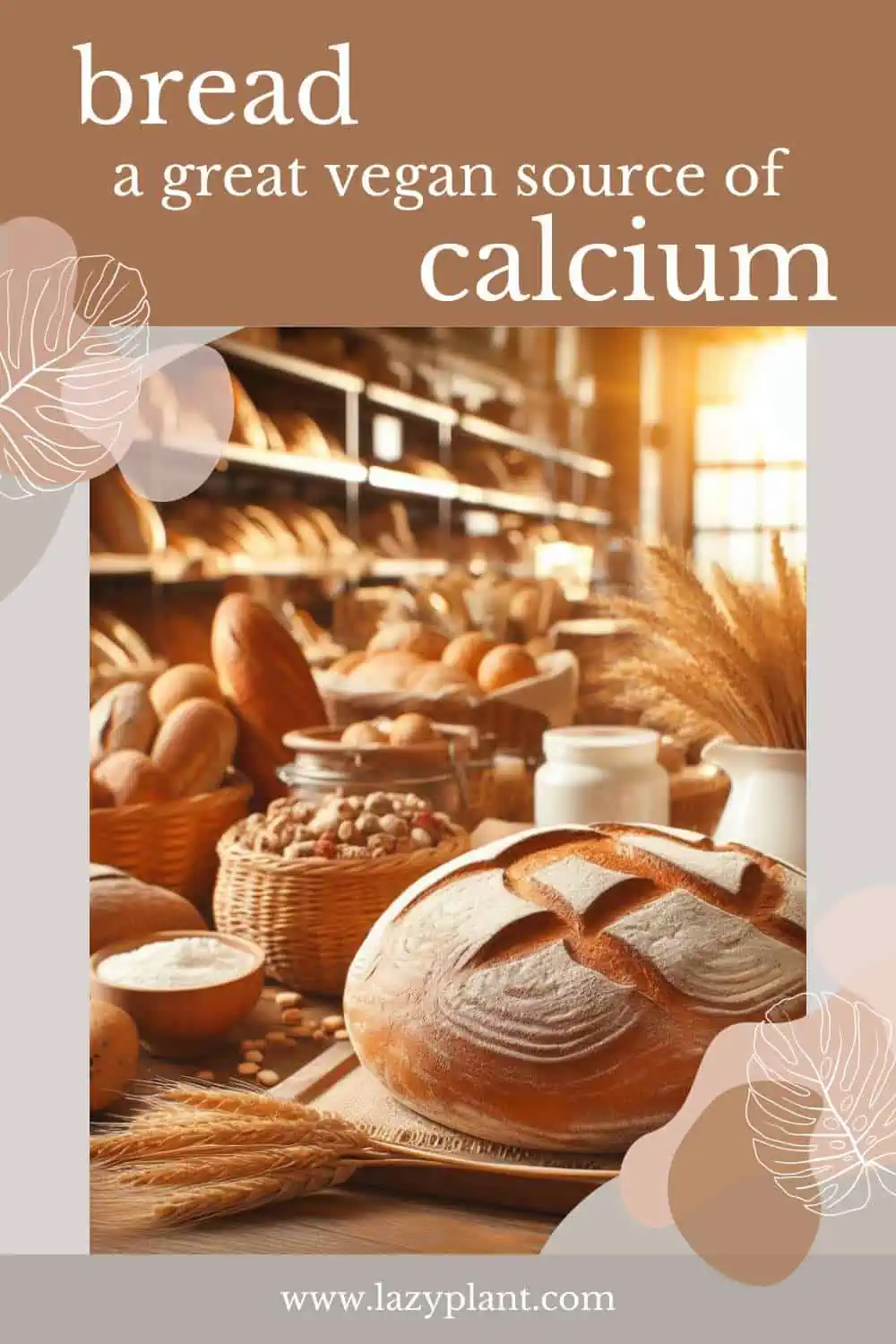 How to eat bread for increased calcium intake?