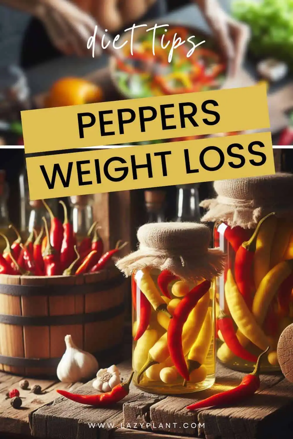 Benefits of eating peppers for Weight Loss.