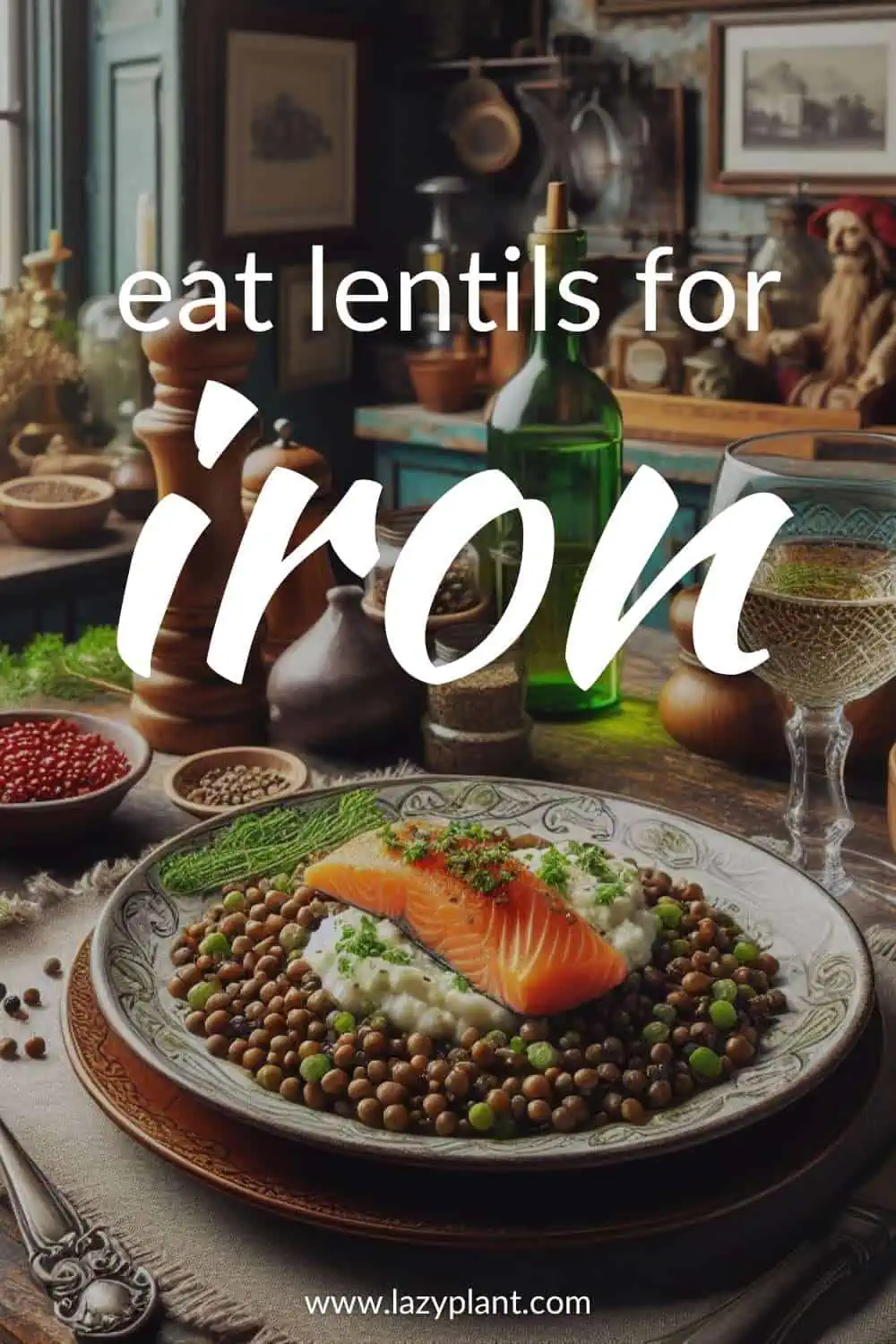Iron-rich diet: Lentil Recipe ideas.