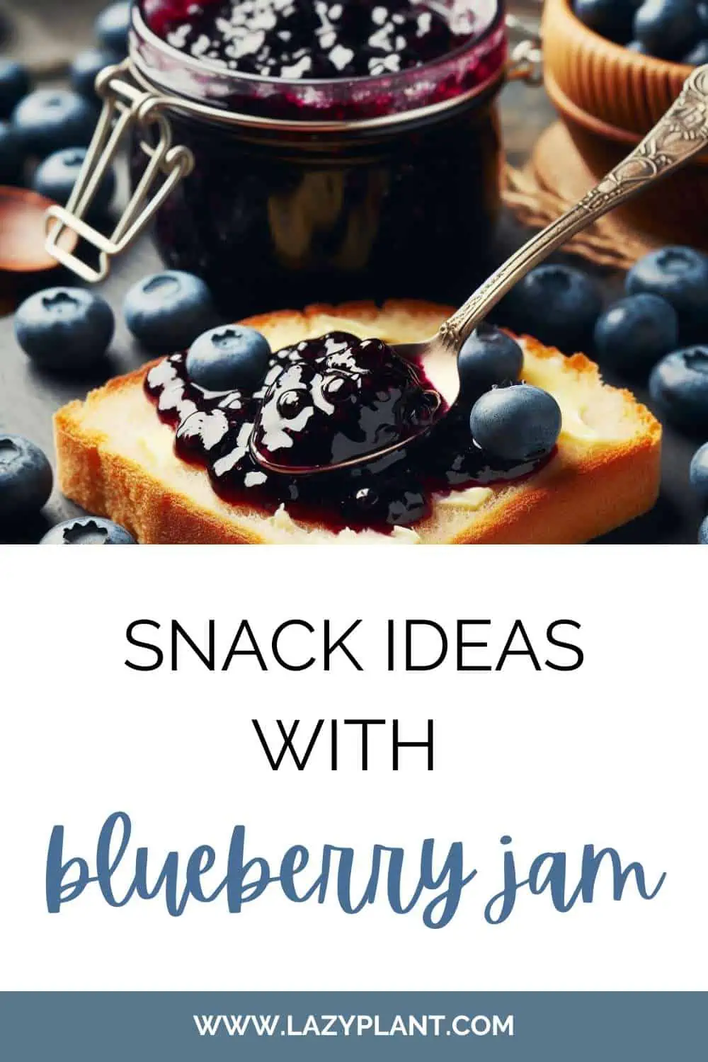 Low-carb blueberry jams are good for weight loss.