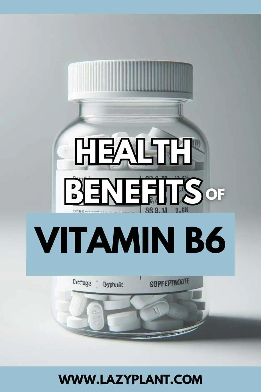 Vitamin B6: How much should I get from supplements?