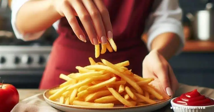 Are French fries a healthy fiber-rich snack?