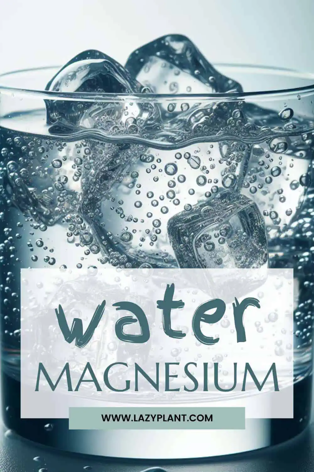 How much Magnesium is in tap, mineral & spring Water?