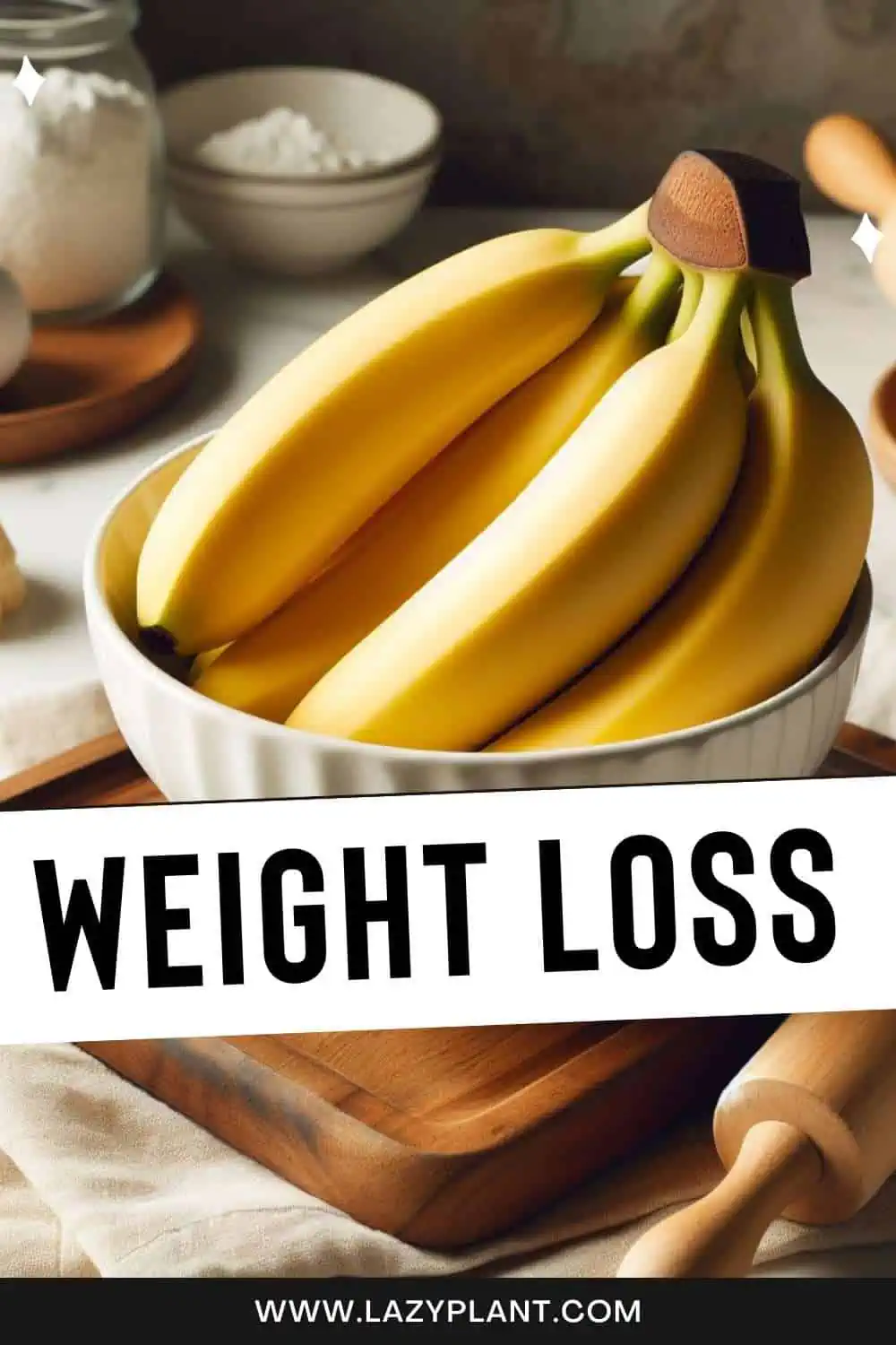 Eat bananas for Weight Loss