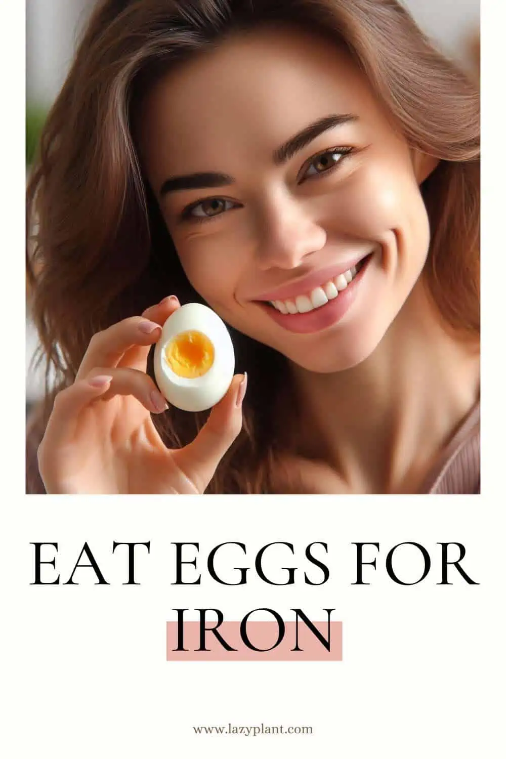 Eat Eggs to boost Iron intake