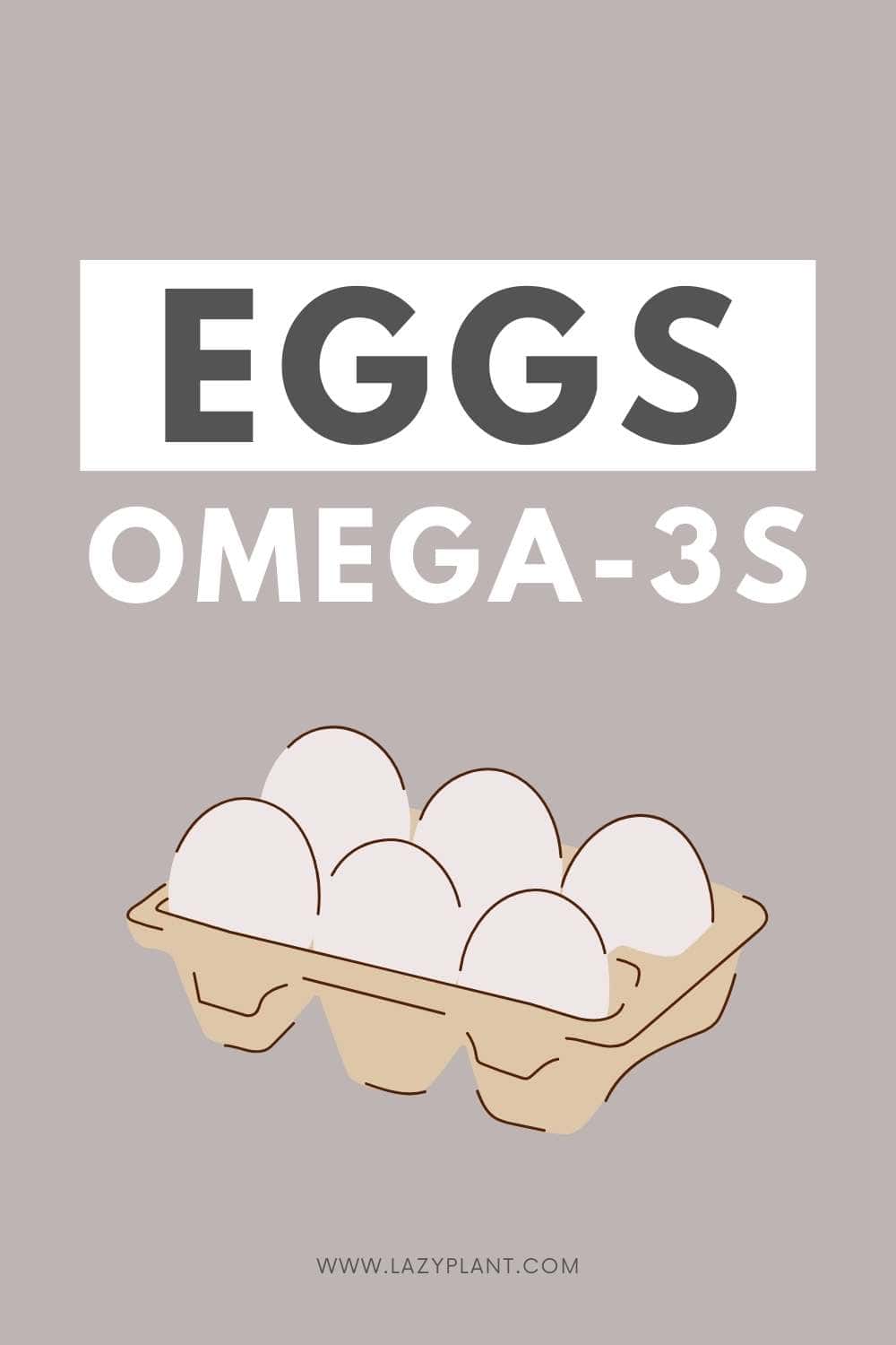 Eggs contain ALA, EPA & DHA!