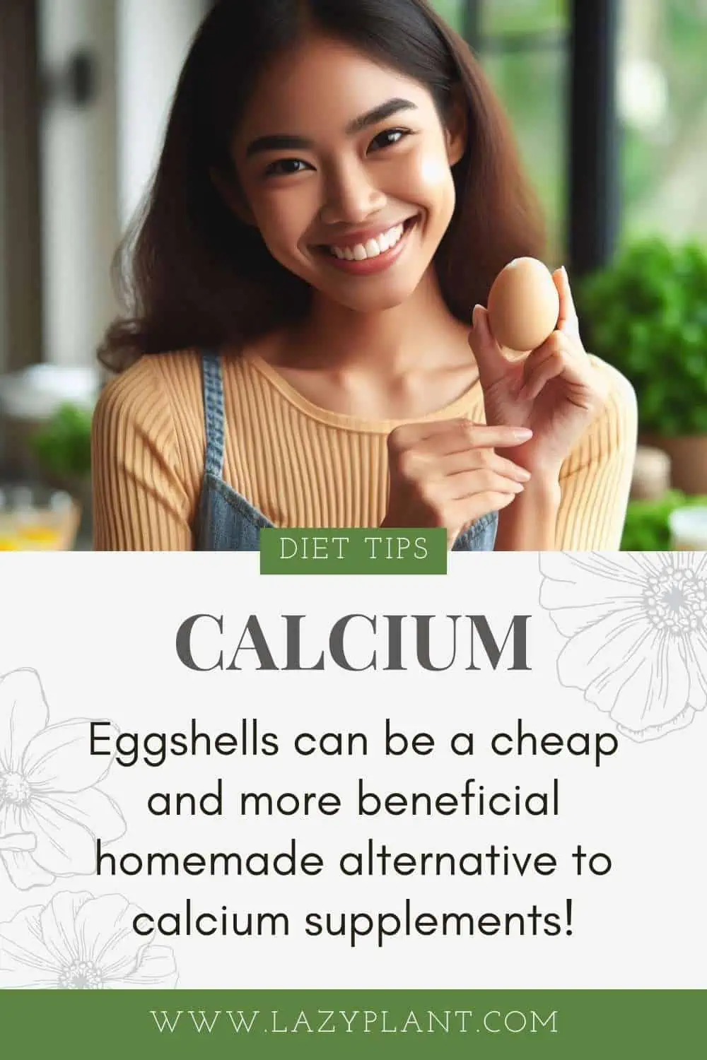 How much Calcium is in an Egg?