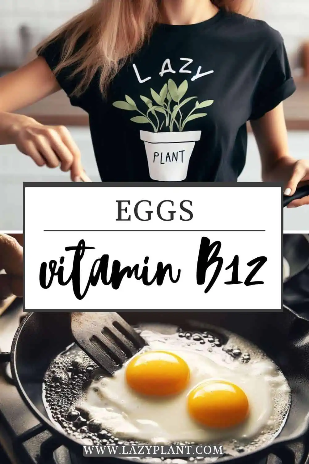 Add Eggs to recipes for Vitamin B12.