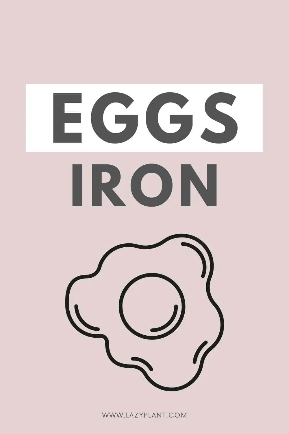 How much Iton is in Eggs?