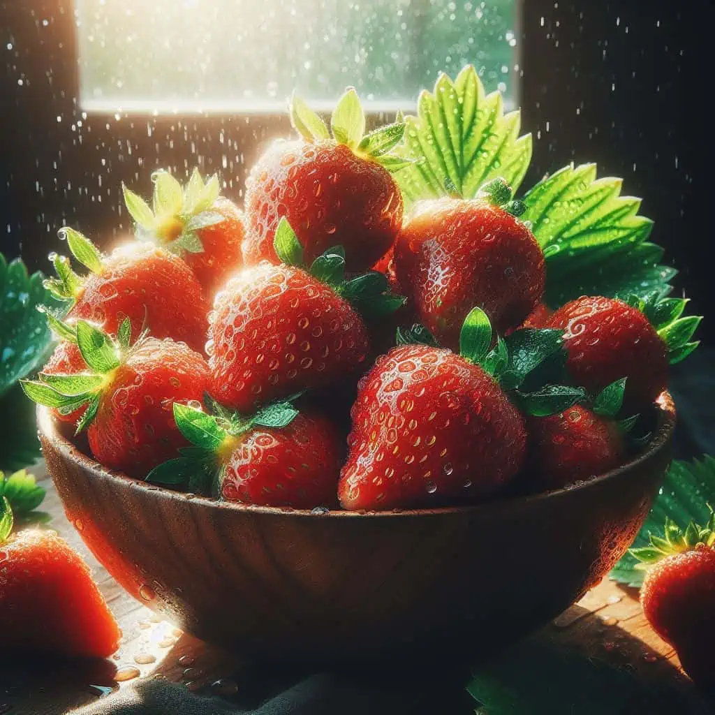 QUIZ | bowl of strawberries